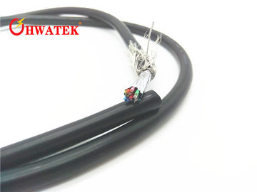Wieloparowy, elastyczny, pleciony kabel osłony z PU