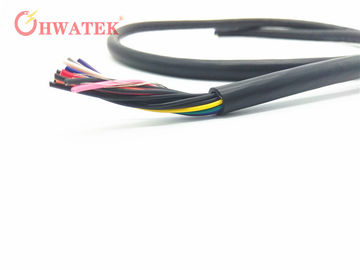 PUR Jacket Elastyczny kabel zasilający z kablem UL20317 z 2 - 8 przewodami olejoodpornymi