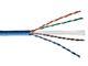 Al-Mylar Ekranowany kabel Cat6 Lan Izolacja PE, kabel sieciowy kategorii 6