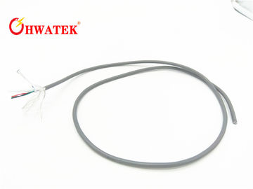 Kabel z zerowym drutem miedzianym, ekranowany kabel enkodera z powłoką zewnętrzną PVC Gray