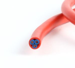 Elastyczny kabel przemysłowy z izolacją PVC, wielordzeniowy drut miedziany z płaszczem z TPE