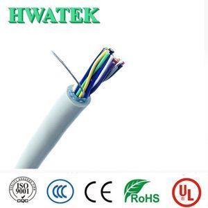 Przemysłowy elastyczny kabel UL2725 z klasą palności VW-1, z cynowaną miedzianą żyłą ze stopu i ocynowanym miedzianym oplotem dla trwałości