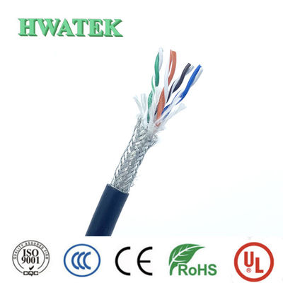 UL 2464, linka wielożyłowa ekranowana, skręcana, ocynowana miedź, 20 x 28 AWG, izolacja SR PVC, powłoka PVC, 300V, 150°C, VW-1