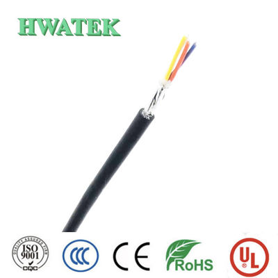 UL2464 Tynkowany miedziany włókienniczy kabel elastyczny przemysłowy z izolacją PVC PVC Jacket 3P 24AWG OD 6.2mm kabel