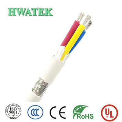 UL2095 4P×24AWG Pleciony ekran z cynowanej miedzi linka izolacja piankowa PE płaszcz PVC 300V 80℃ kabel
