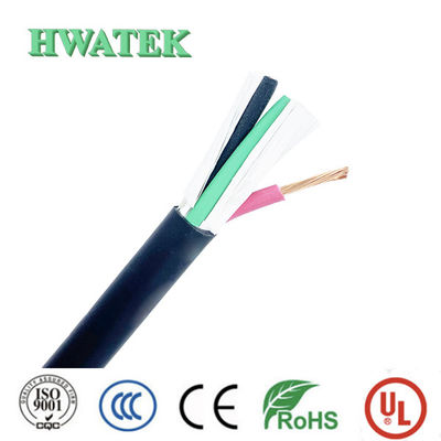 UL2095 4P×24AWG Pleciony ekran z cynowanej miedzi linka izolacja piankowa PE płaszcz PVC 300V 80℃ kabel