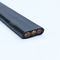 UNSHLD PVC BK 3.45X7.4MM Płaski kabel taśmowy UL 2464 3Fx18AWG (41/0.16T)