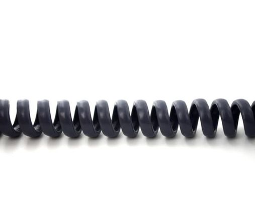 6C × 18AWG + 18C × 24AWG puszkowane włókna miedziane izolacja PVC materiał TPU 80°C 300V Kabel spiralny