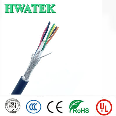 UL21408 2C×18AWG z drutem uziemiającym, miedź cynowana, linka, izolacja XLPE, płaszcz XLPE, 300V, 105°C, kabel olejoodporny