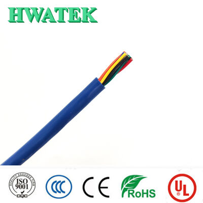 UL20940 Elastyczny przewód sterujący z żyłami miedzianymi w oplocie PUR z ekranem, napięcie znamionowe 600V i odpornością na olej