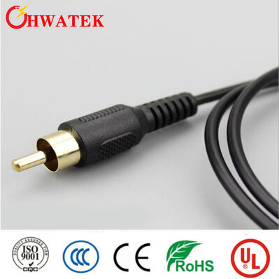 3.0-5.3mm Kabel koncentryczny JIS TV AV z ekranowaniem oplotem i miedzianym przewodnikiem dla niezawodnego przesyłu sygnału