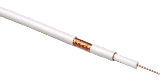 Rg59 3.0-5.3mm JIS Koaksjalny Kabel z osłoną impedancją 75±5Ω i obudową PVC do kamer CCTV