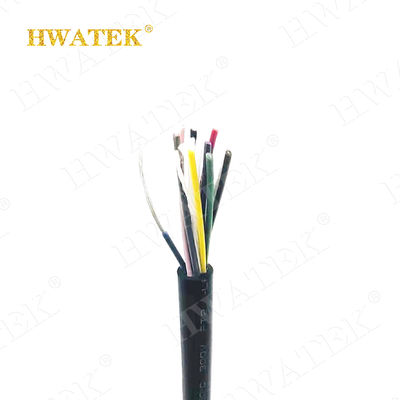 Niestandardowy, elastyczny kabel przemysłowy z cynowanej miedzi 3×26AWG z izolacją PP i płaszczem z TPU, napięcie znamionowe 300 V
