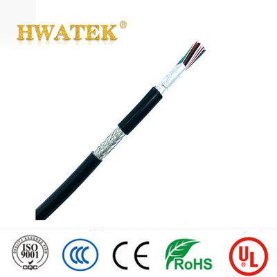 C-AWG22-2C-GY-SR-PVC-T105°C Nieekranowany kabel wielożyłowy 22awg, 300 V