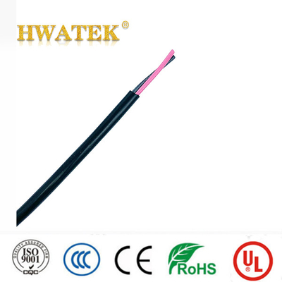 H05VV-F TYPE Płaszcz PVC Izolacja PVC Miedź odkryta 3C × 1.25mm2 70°C Kabel 300/500V