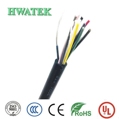UL2464 Tynkowany miedziany włókienniczy kabel elastyczny przemysłowy z izolacją PVC PVC Jacket 3P 24AWG OD 6.2mm kabel