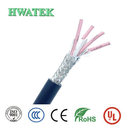 UL2103 1P×26AWG + 2C x 28AWG ekranowany, cynowany, miedziany, linkowy, izolacja XLPE, płaszcz PVC, 300V, 105℃, oplot, kabel USB 2.0