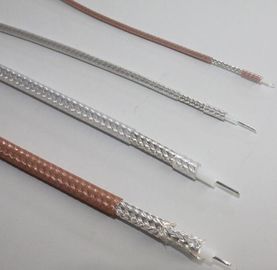 Miedziany mini kabel koncentryczny PFA / FEP Izolacja o wysokiej częstotliwości
