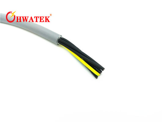 Kabel wielożyłowy z wielodrutowym rdzeniem i cynowym drutem, o wysokiej elastyczności do przeciągania łańcuchów