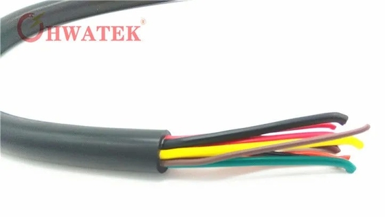 Ekranowany kabel łańcuchowy 300V 4P-8P z miedzianym przewodnikiem