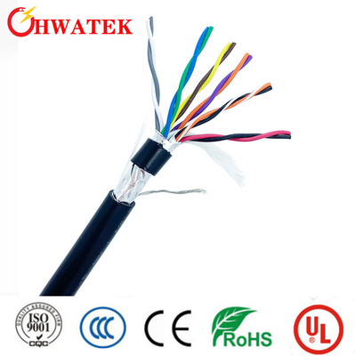 Przewód robota przemysłowego UL2517 3P 28AWG, izolacja ETFE, 305m