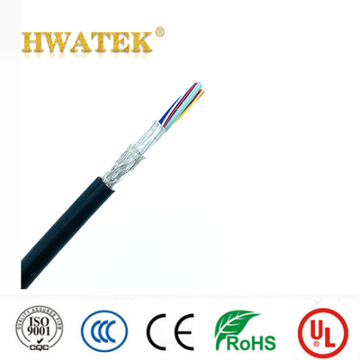 Przewód zasilający UL2464 PVC w oplocie ekranowanym 24-28AWG 300V Przewód przemysłowy